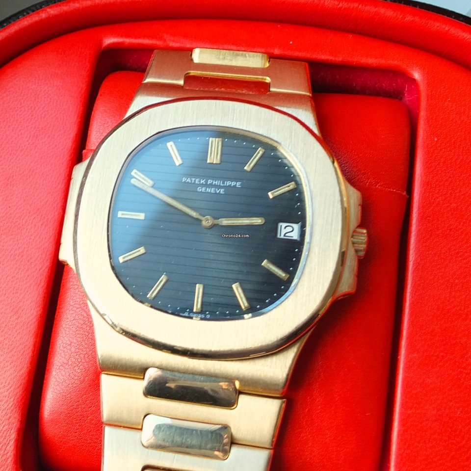 IMG_9081 Patek Philippe Nautilus Mens watch Unisex Automatic Yellow gold 3700 1 PP Nautilus GG Jumbo Replica 6
