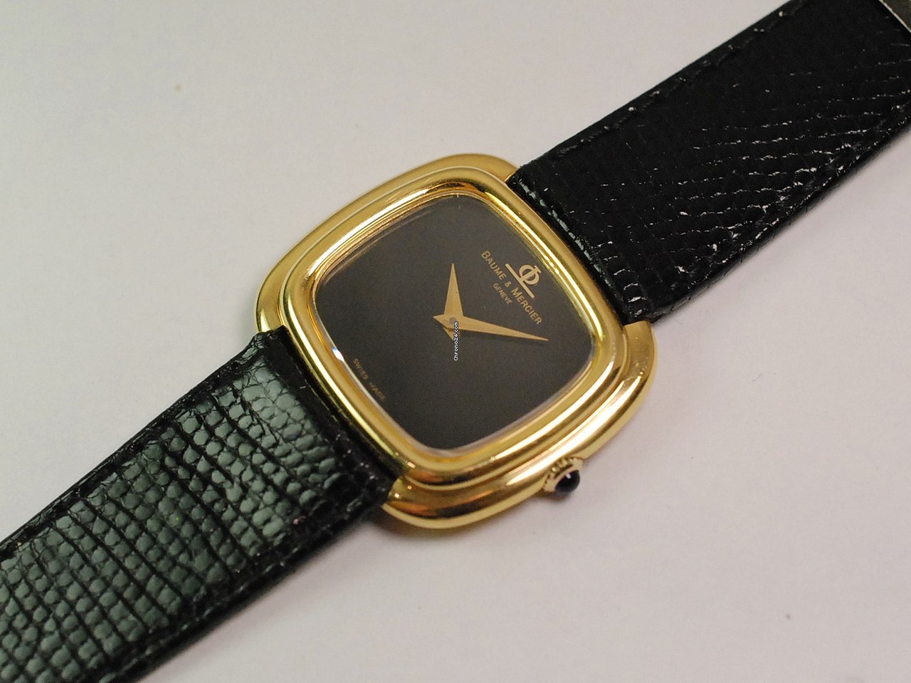 IMG_9081 Baume & Mercier Mens watch Unisex Manual winding Yellow gold 37091 Replica 6