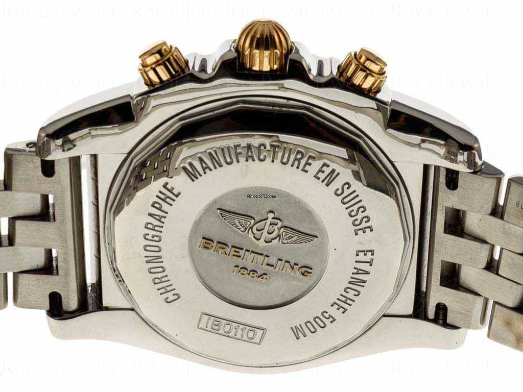 IMG_9081 Breitling Chronomat 44 Gold Steel IB011012 A692 Replica 6