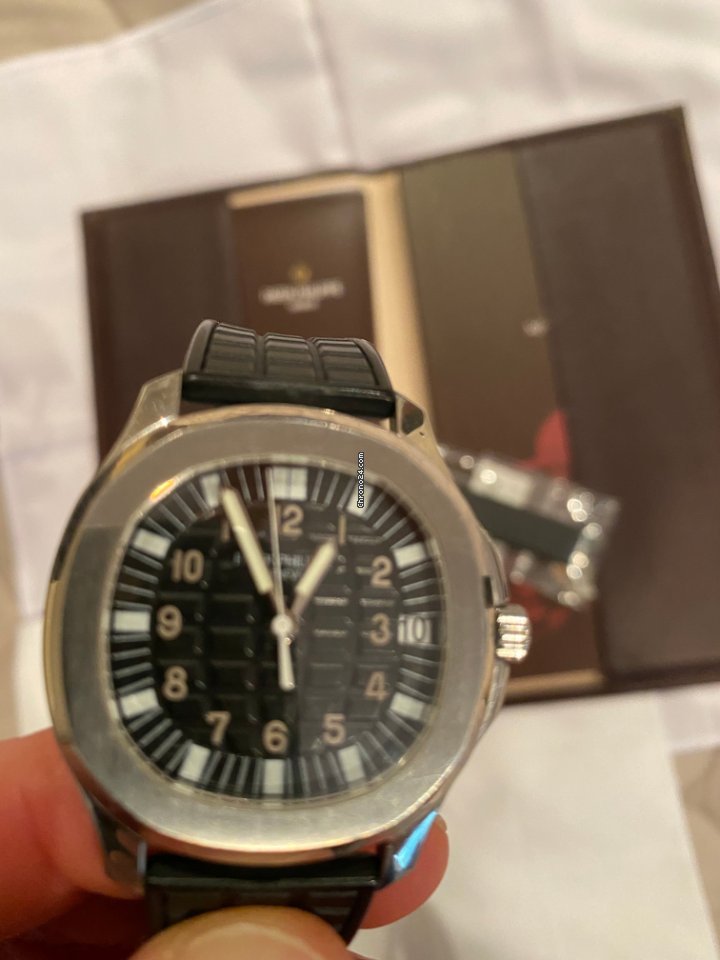 IMG_9081 Patek Philippe Aquanaut Mens watch Unisex Automatic Steel 5065A-001 Replica 6