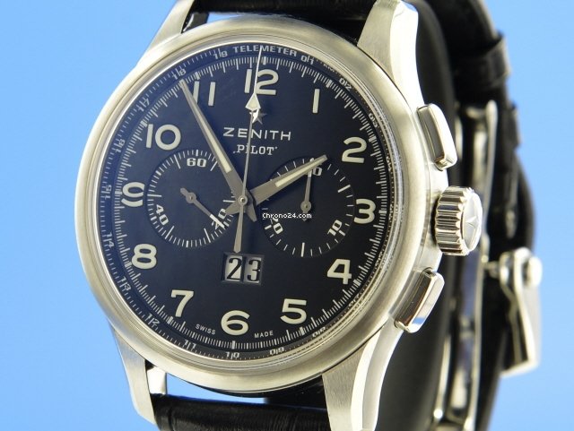 IMG_9081 Zenith El Primero Big Date Special Automatic Steel 0324104010 Replica 6