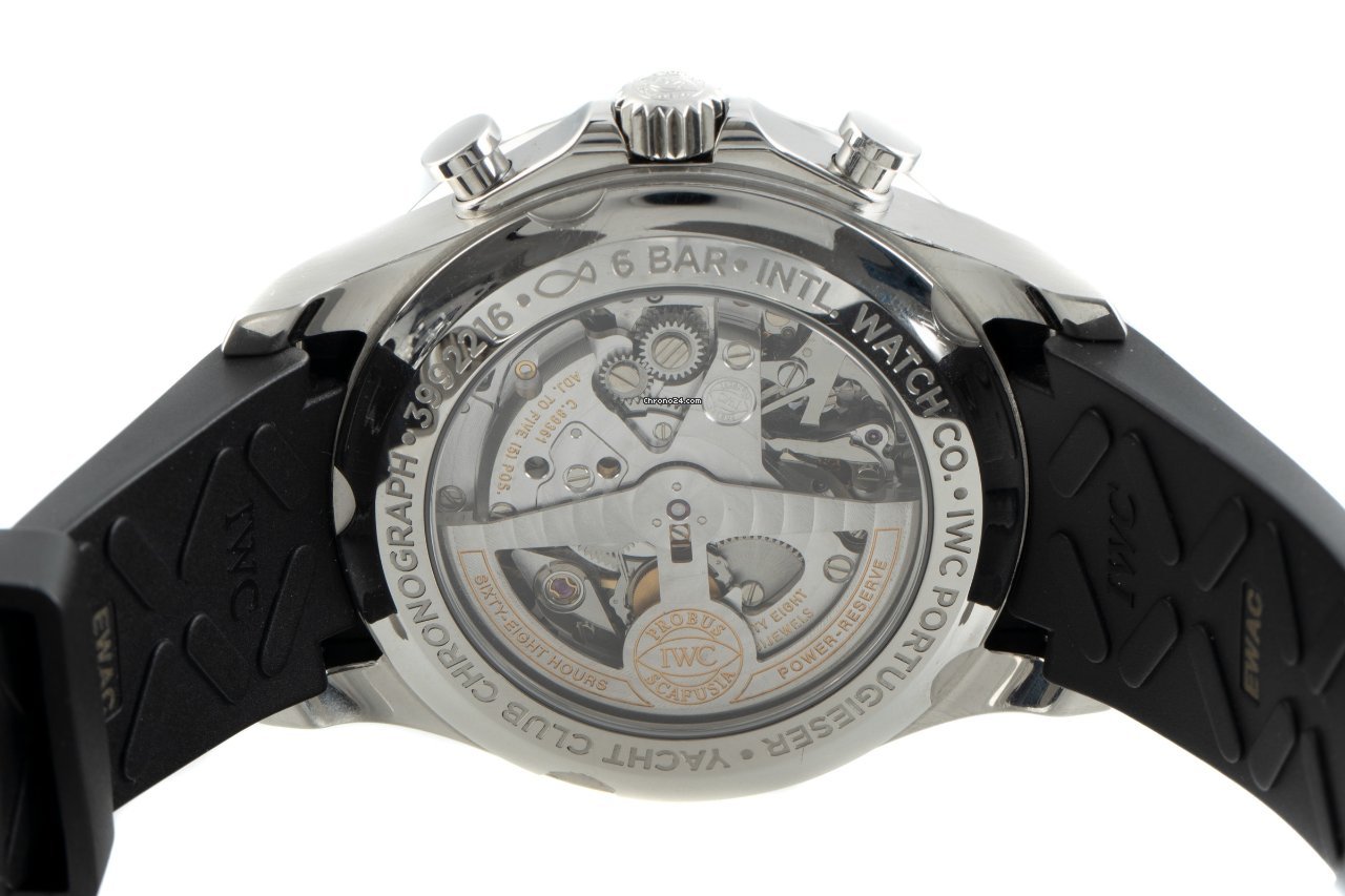 IWC Portuguese Yacht Club Chronograph Mens watch Unisex Automatic Steel IW390503 Replica 6