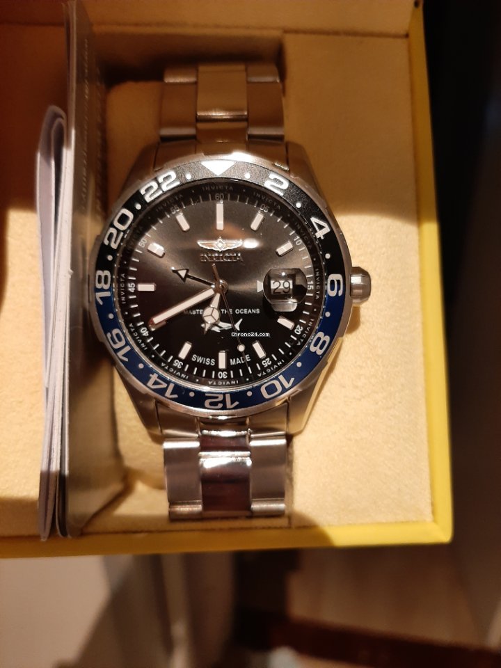 IMG_9081 Invicta Mens watch Unisex Quartz Steel inv-25821 Replica 6