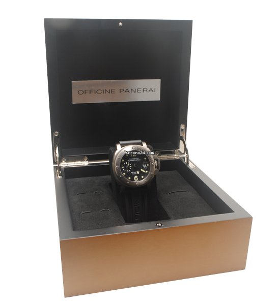 IMG_9081 Panerai Luminor Submersible Mens watch Unisex Automatic Titanium PAM00025 Replica 6