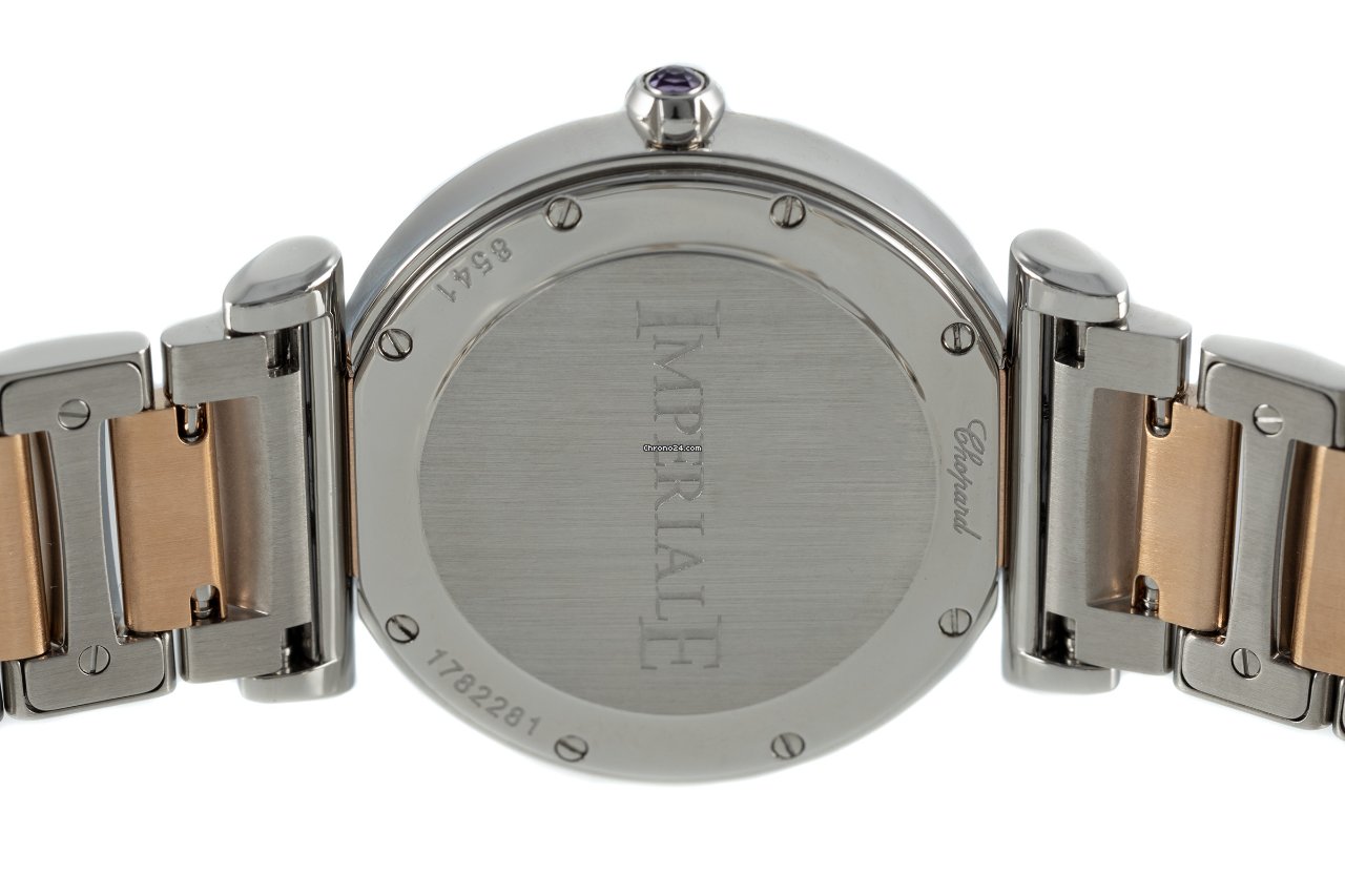IMG_9081 Chopard Imperiale Womens watch Quartz Gold Steel 388541-6004 Replica 6