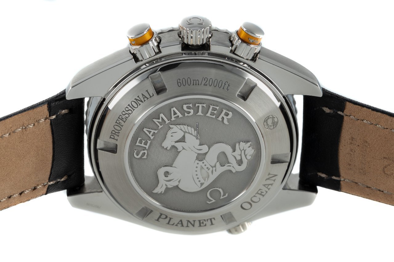 IMG_9081 Omega Seamaster Planet Ocean Chronograph Mens watch Unisex Automatic Steel 2918.50.82 Replica 6