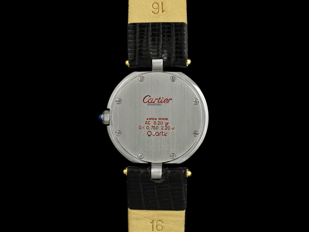 Cartier Womens watch Quartz Gold Steel 8307 Replica 6