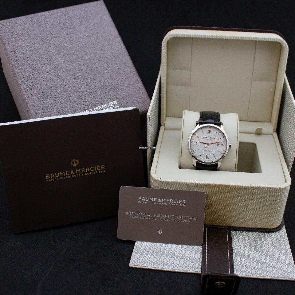 Baume & Mercier Classima Mens watch Unisex Automatic Steel MOA10075 Replica 6