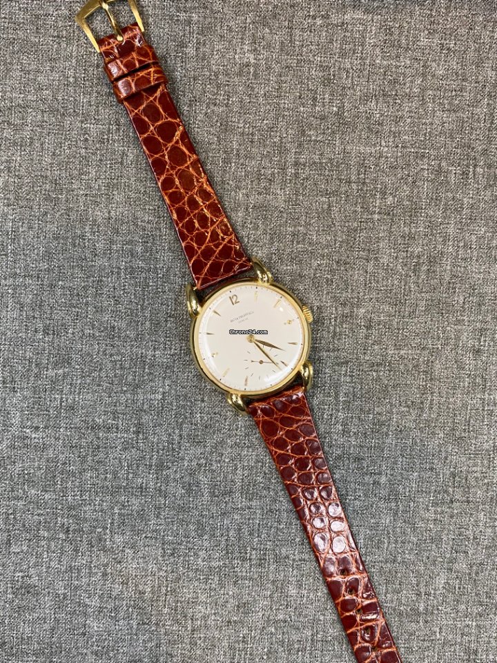 Patek Philippe Mens watch Unisex Manual winding Yellow gold 1590 Replica 6