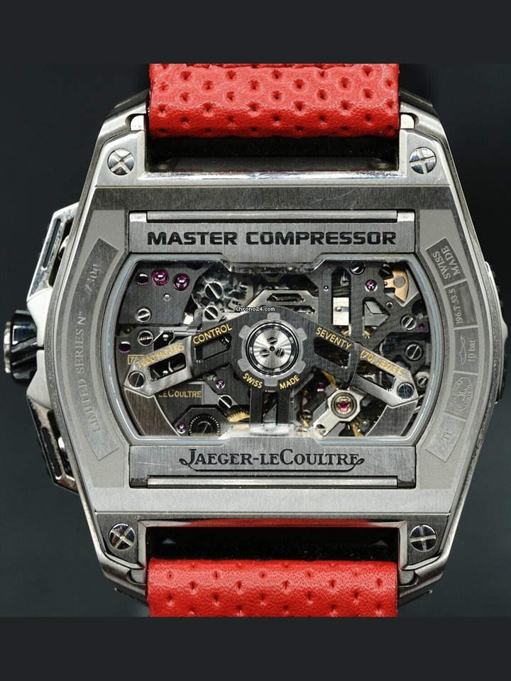 Jaeger-LeCoultre Master Compressor Extreme LAB 2 Tribute to Geophysic Mens watch Unisex Manual winding Titanium 2 Q203T540 Replica 6