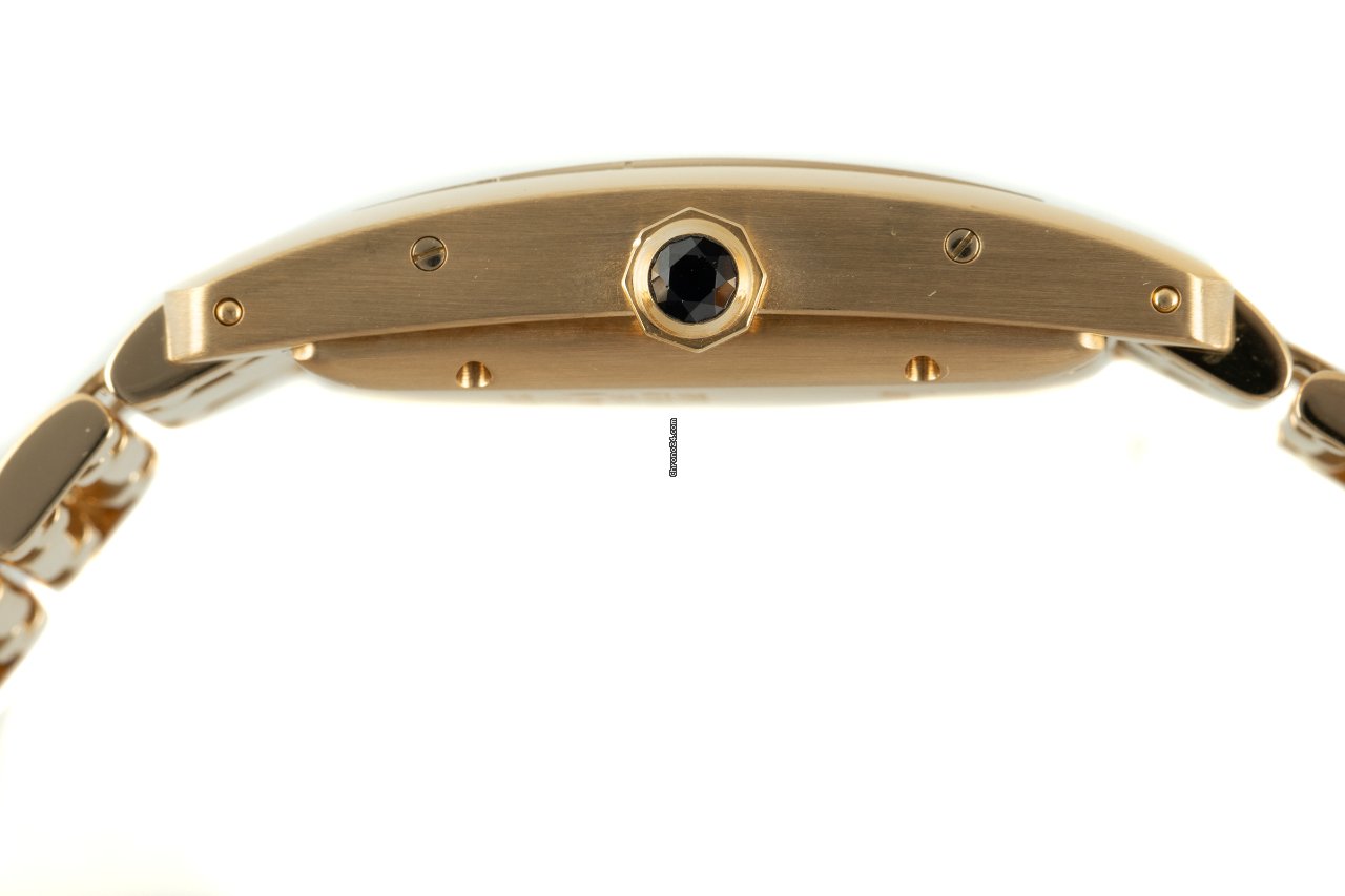 IMG_9081 Cartier Tank Americaine Mens watch Unisex Automatic Yellow gold 1725 Replica 6
