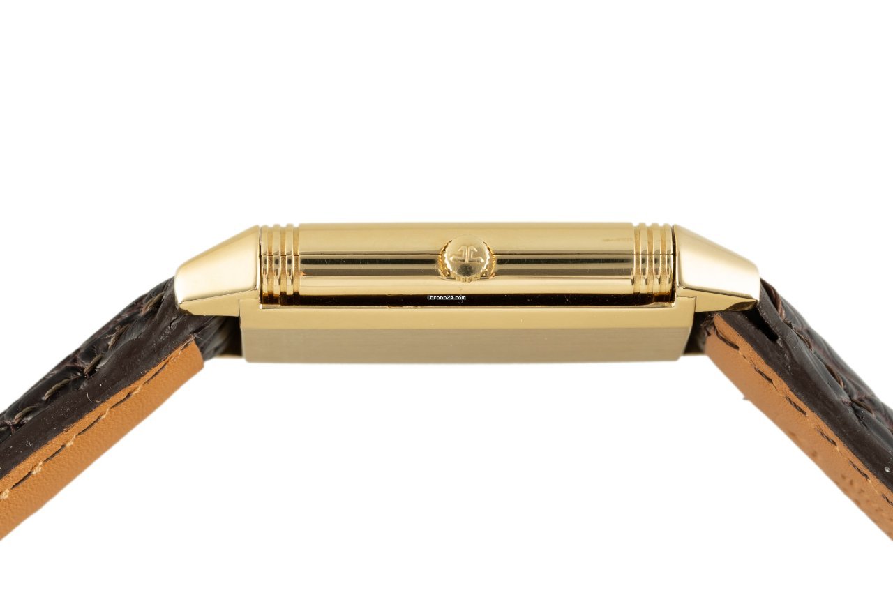 IMG_9081 Jaeger-LeCoultre Reverso Classique Mens watch Unisex Quartz Yellow gold 250.1.08 Replica 6