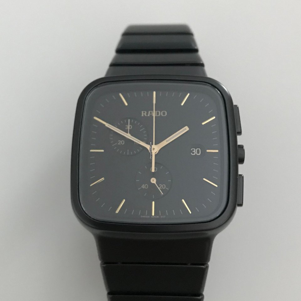IMG_9081 Rado r5.5 Mens watch Unisex Quartz Ceramic R28886172 Replica 6