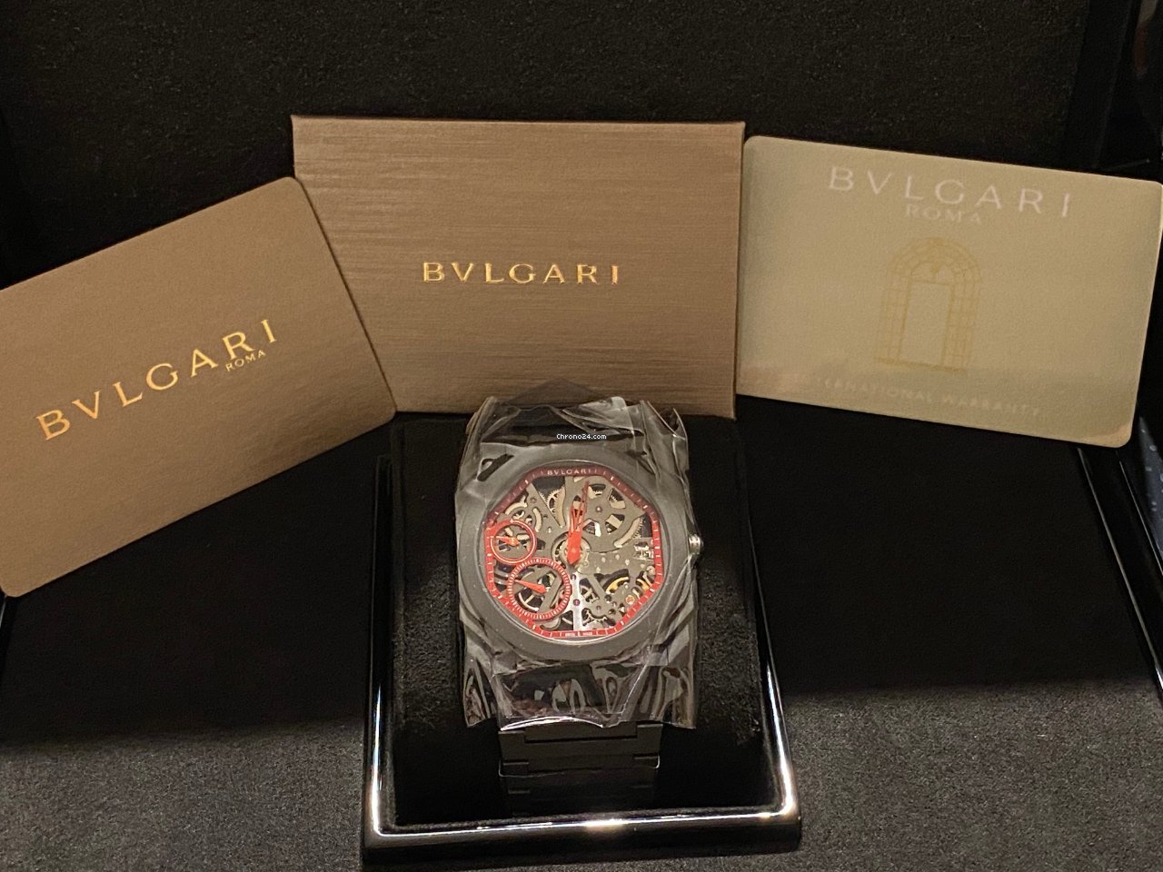 IMG_9081 Bulgari Octo Mens watch Unisex Manual winding Ceramic 103527 Replica 6