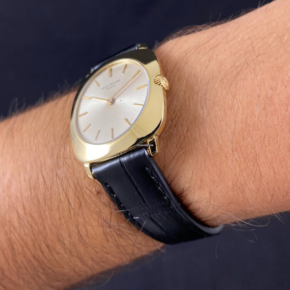 IMG_9081 Patek Philippe Vintage Mens watch Unisex Manual winding Yellow gold 3543 Replica 6