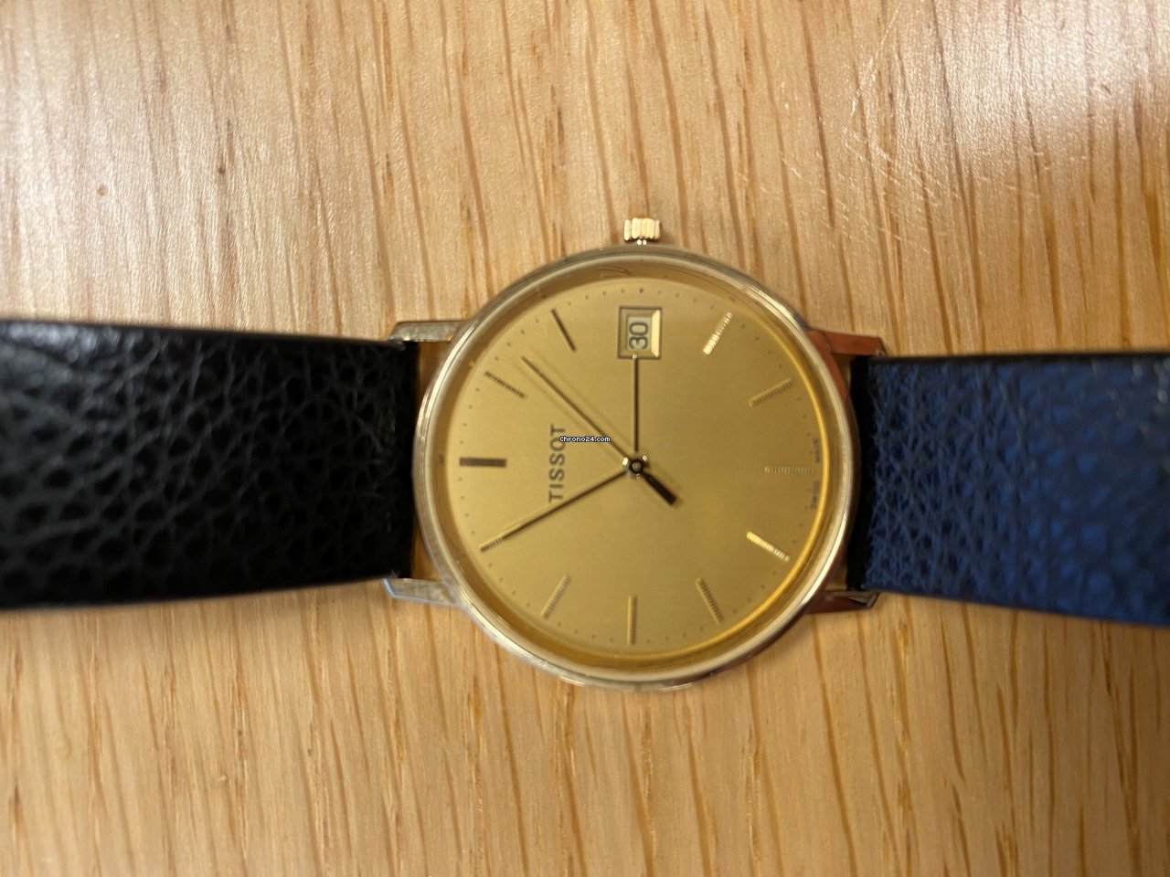 IMG_9081 Tissot Mens watch Unisex Quartz Red gold T922.410.76.011.00 Replica 6