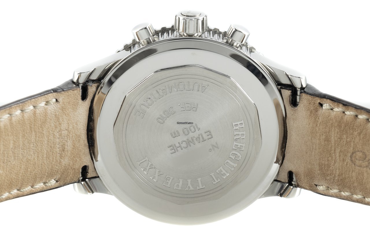 Breguet Type XX - XXI - XXII Mens watch Unisex Automatic Steel 3810ST929ZU Replica 6