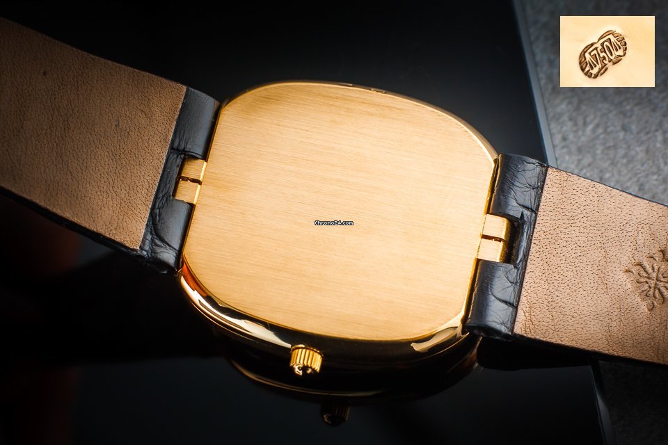 IMG_9081 Patek Philippe Golden Ellipse Mens watch Unisex Quartz Yellow gold 3747 Replica 6