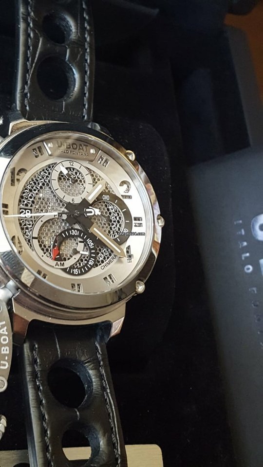 IMG_9081 U-Boat Chimera Mens watch Unisex Automatic Steel 8065 Replica 6