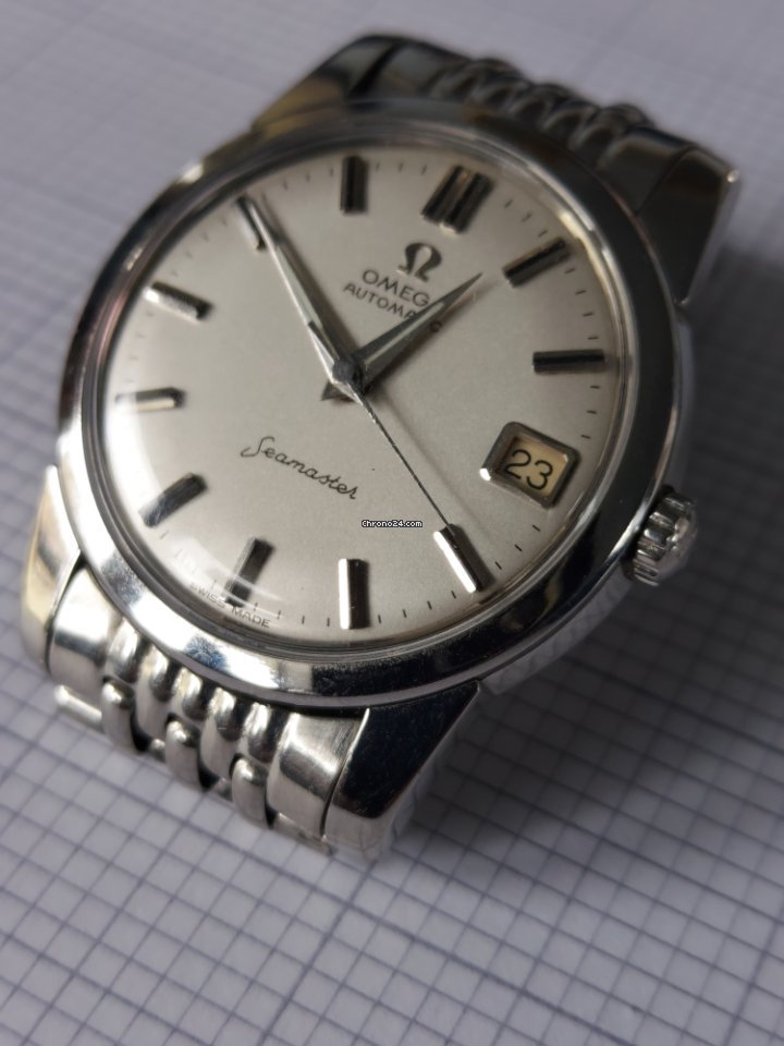 IMG_9081 Omega Seamaster Mens watch Unisex Automatic Steel 166.009 Replica 6