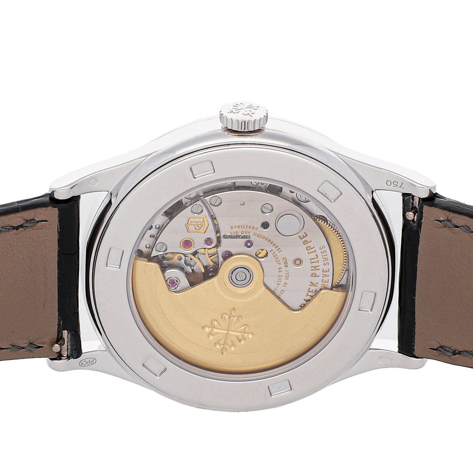 IMG_9081 Patek Philippe Calatrava Mens watch Unisex Automatic White gold 5297G-001 Replica 6