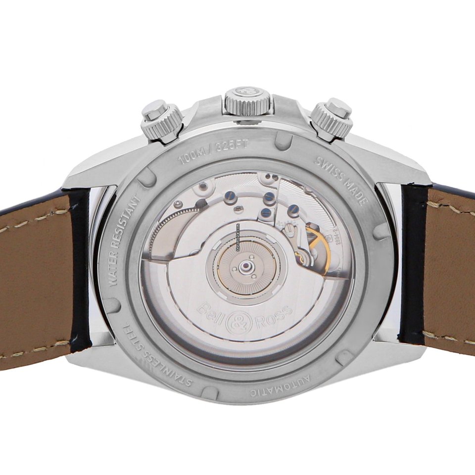 Bell & Ross BR V2 Mens watch Unisex Automatic Steel BRV294-BL-ST SCA Replica 6