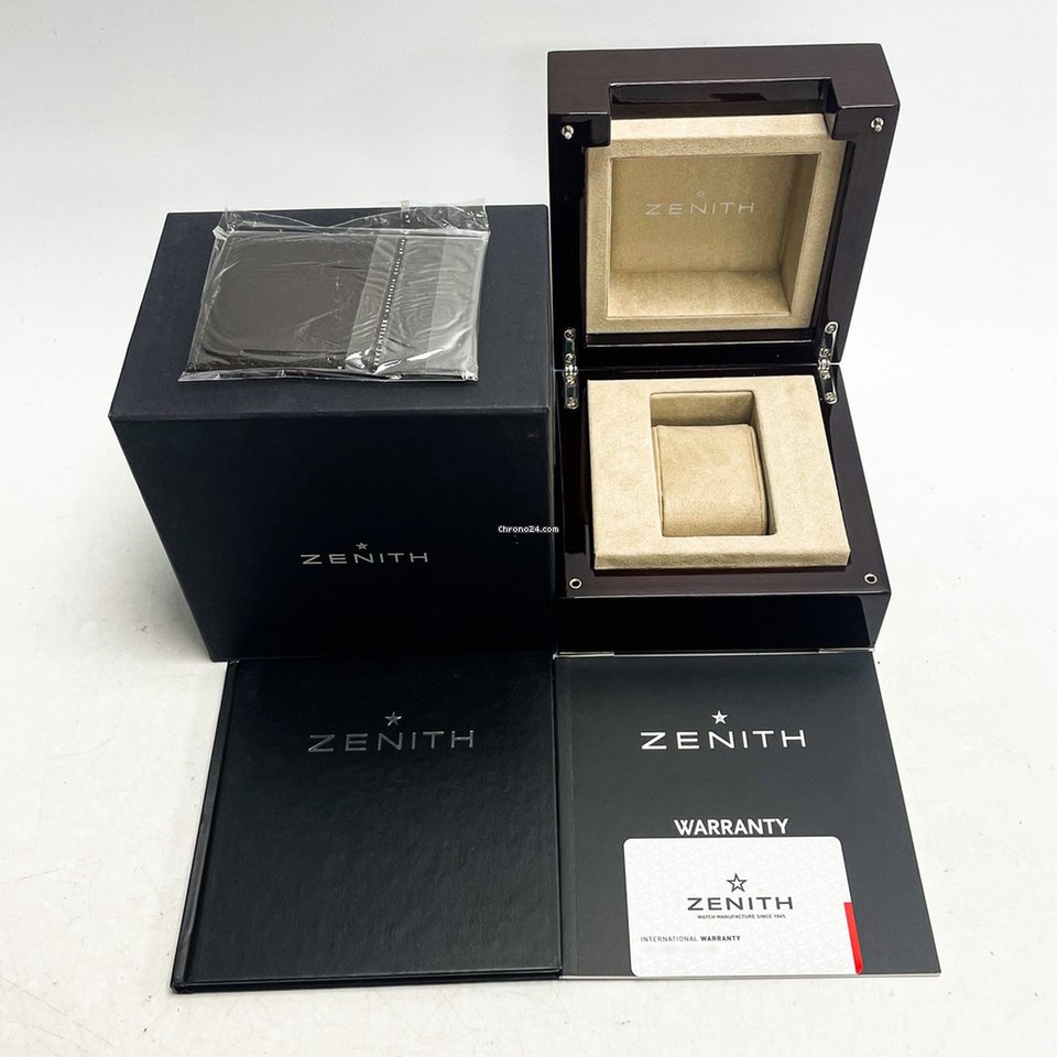 Zenith Captain Central Second Mens watch Unisex Automatic Rose gold 18.2020.670 22.C498 Replica 6