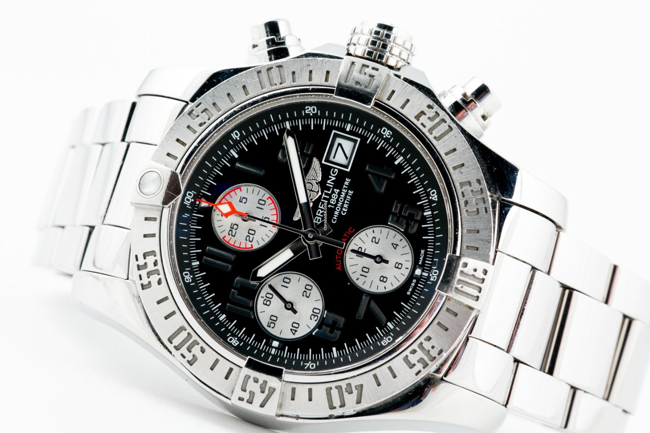 IMG_9081 Breitling Avenger II Mens watch Unisex Automatic Steel A1338111 Replica 6