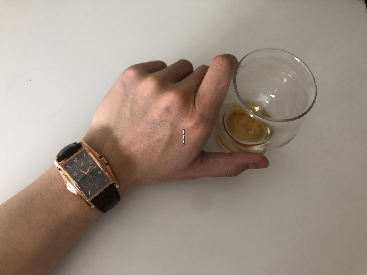 IMG_9081 Patek Philippe Gondolo Mens watch Unisex Rose gold 5100R Replica 6
