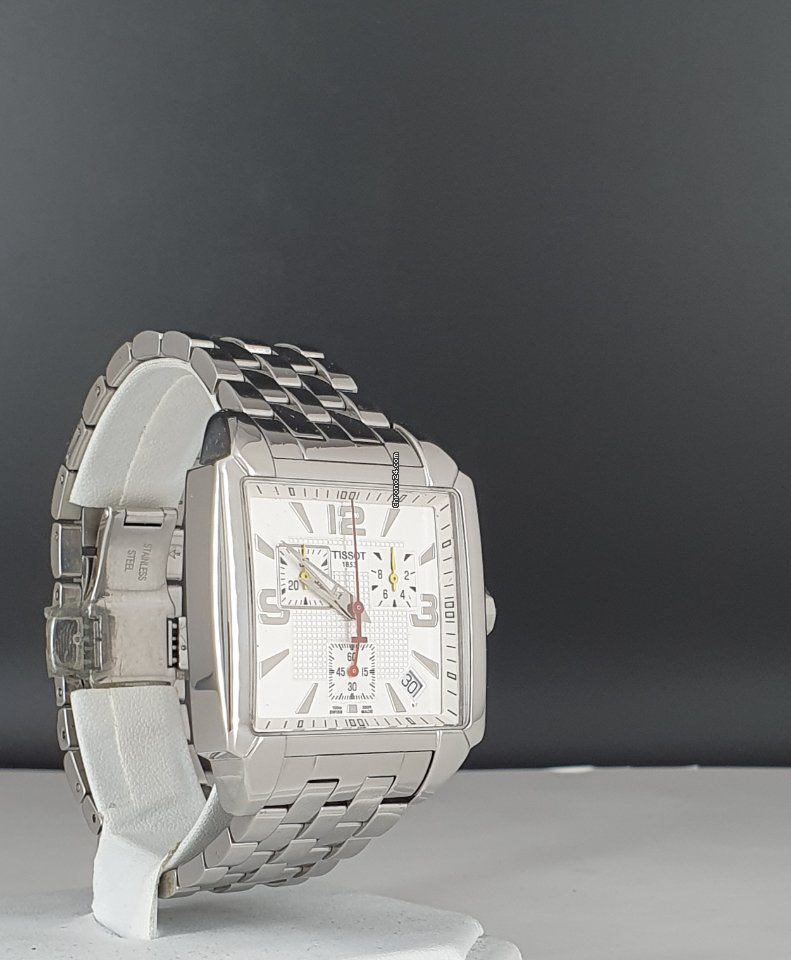 IMG_9081 Tissot Mens watch Unisex Quartz Steel T005.517A Replica 6
