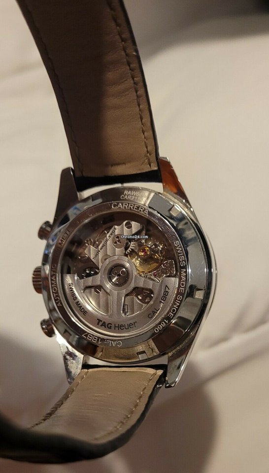 IMG_9081 TAG Heuer Carrera Calibre 1887 Mens watch Unisex Automatic Steel CAR2110.FC6266 Replica 6