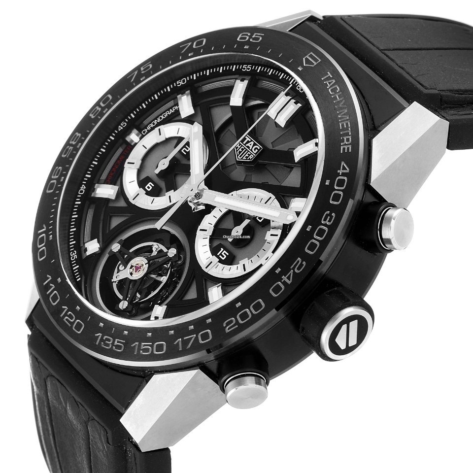 TAG Heuer Carrera Heuer-02T Mens watch Unisex Automatic Titanium CAR5A8Y.FC6377 Replica 6