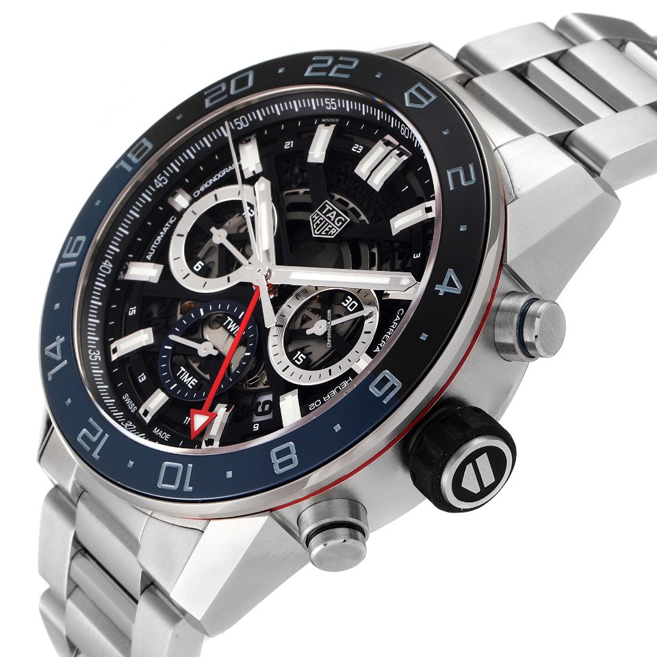 TAG Heuer Carrera Mens watch Unisex Automatic Steel CBG2A1Z.BA0658 Replica 6