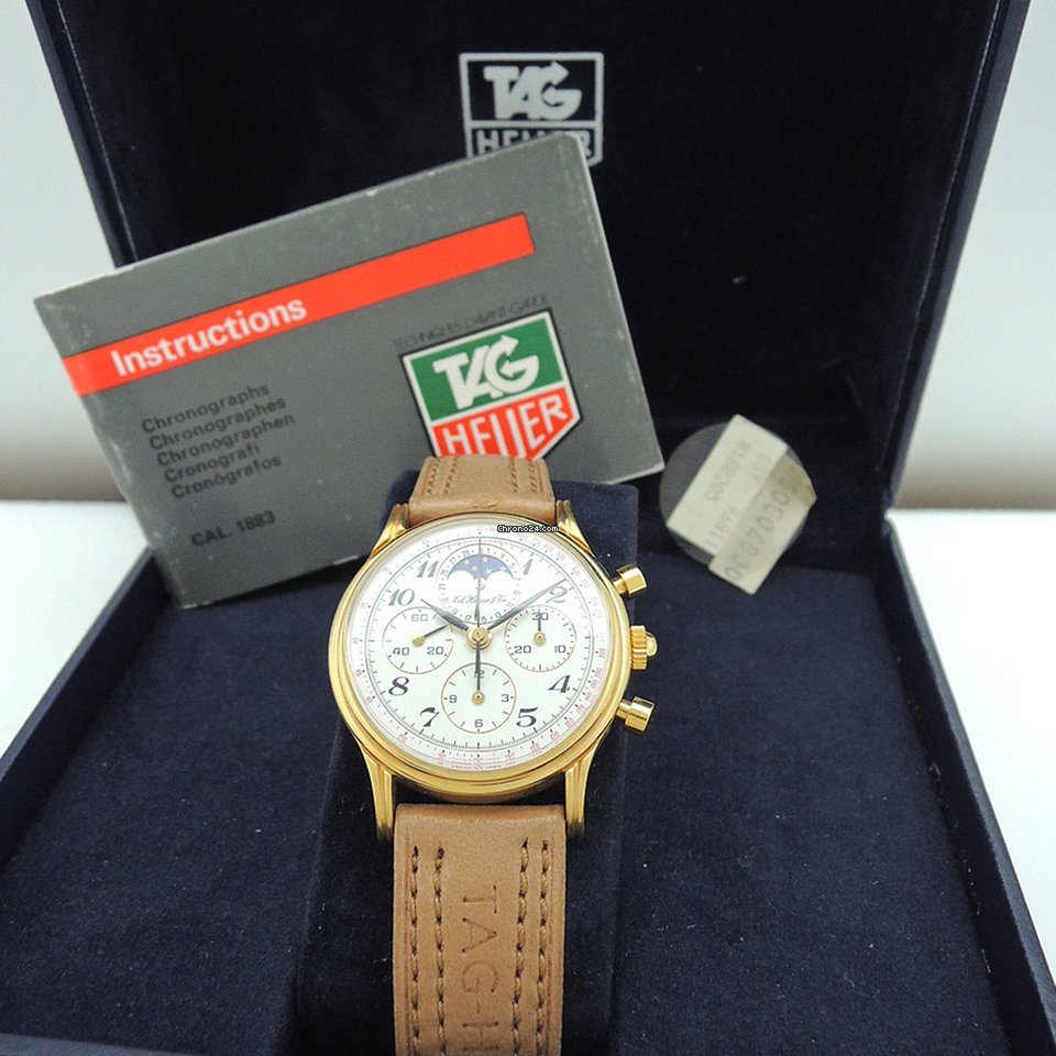 TAG Heuer Manual winding Gold Steel 188.205 Replica 6