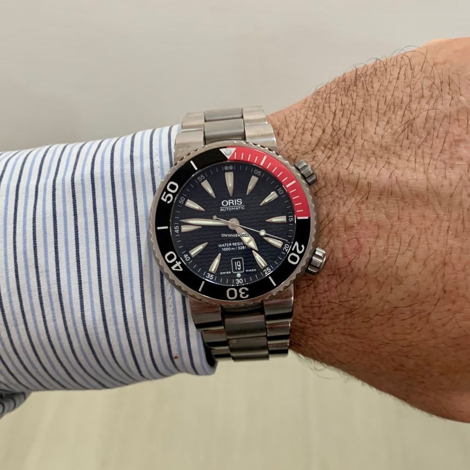 Oris Mens watch Unisex Automatic Titanium 633.7541 Replica 6