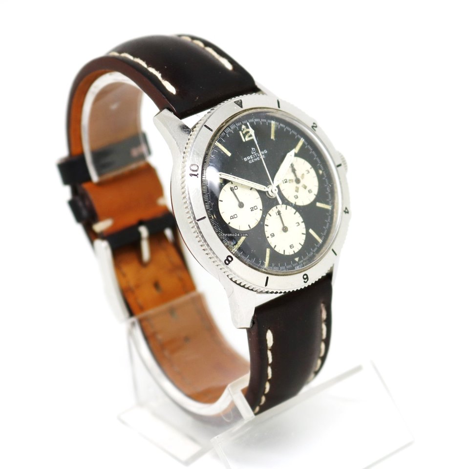 IMG_9081 Breitling Mens watch Unisex Manual winding Steel AVI 765 Replica 6