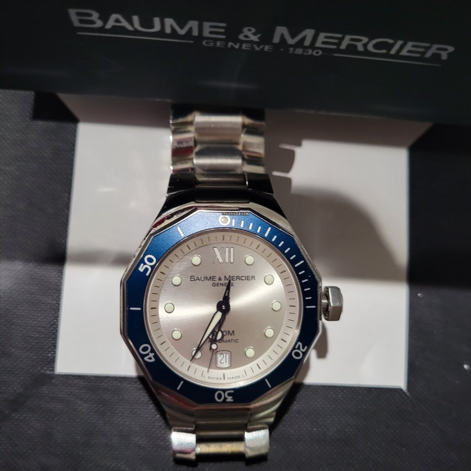 IMG_9081 Baume & Mercier Riviera Mens watch Unisex Automatic Steel MOA08779 Replica 6