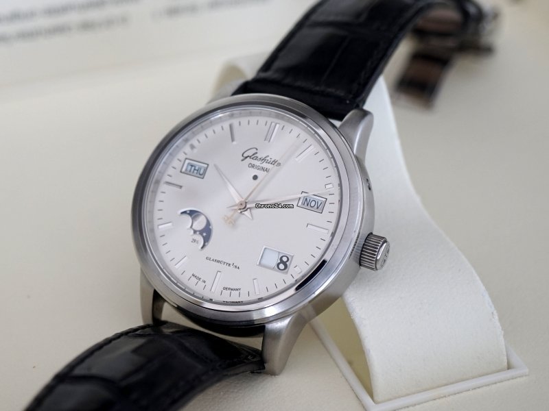Glashutte Original Senator Perpetual Calendar Steel 1-39-50-02-12-04 Replica 6