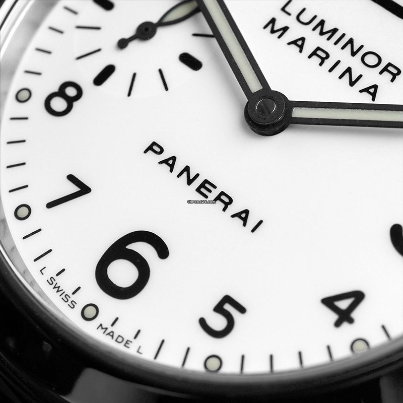 IMG_9081 Panerai Luminor Marina Mens watch Unisex Manual winding Steel PAM00003 Replica 6