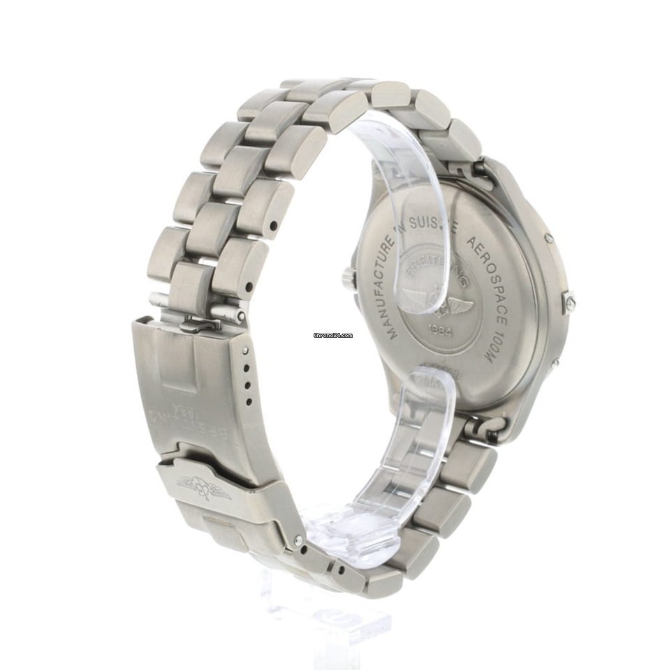 IMG_9081 Breitling Aerospace Mens watch Unisex Quartz Titanium E56062 Replica 6