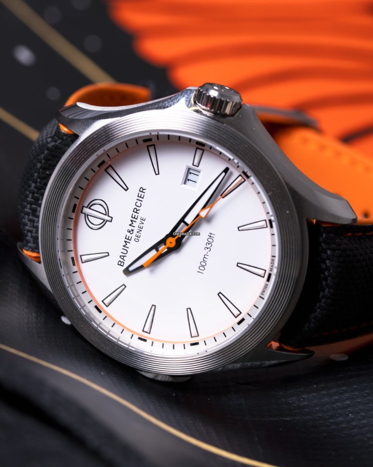 Baume & Mercier Clifton Quartz Steel MOA10410 Replica 6