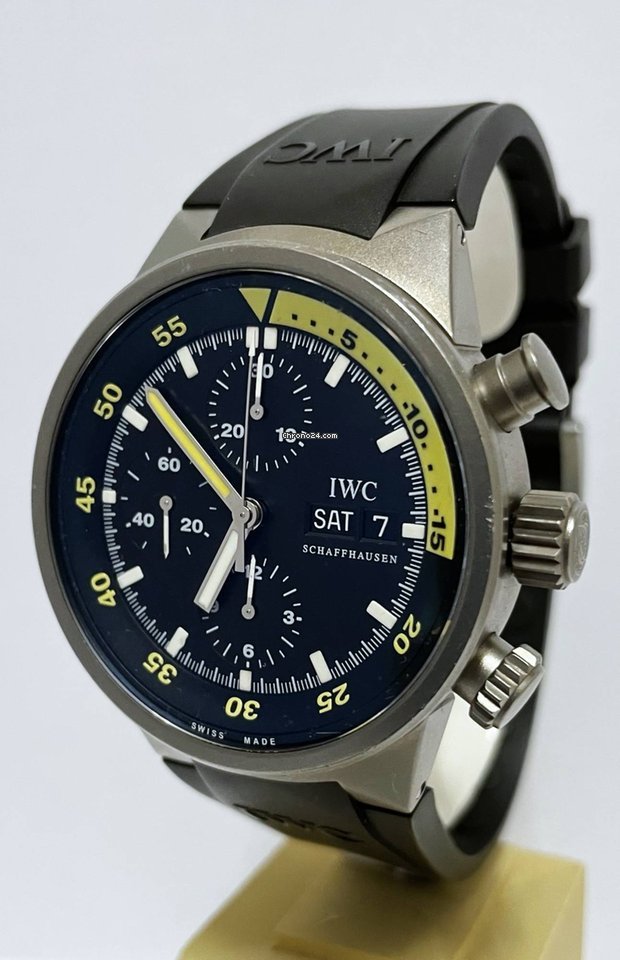 IMG_9081 IWC Aquatimer Chronograph Mens watch Unisex Automatic Titanium IW3719 Replica 6
