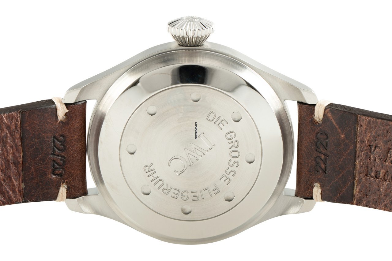 IWC Big Pilot Mens watch Unisex Automatic Steel 5002 Replica 6