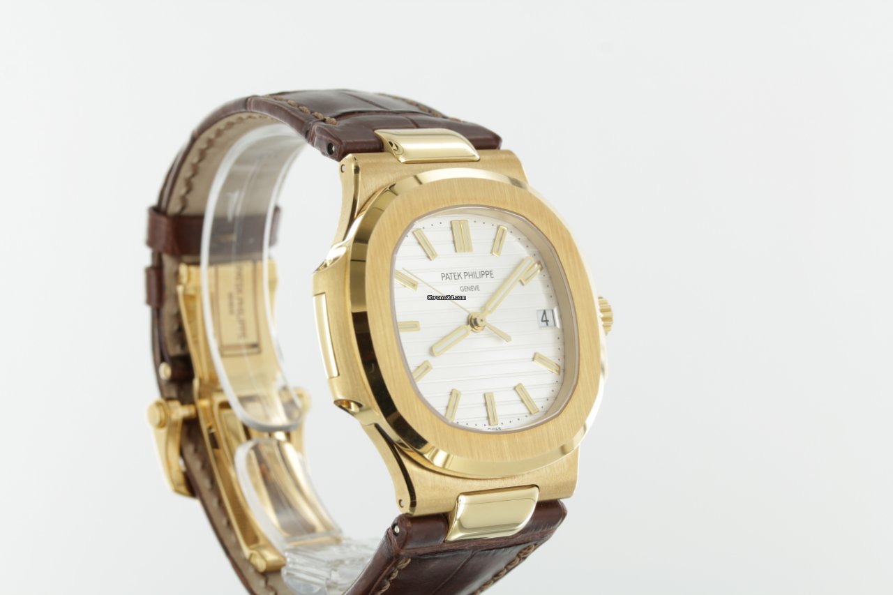 IMG_9081 Patek Philippe Nautilus Mens watch Unisex Automatic Yellow gold 5711J-001 Replica 6