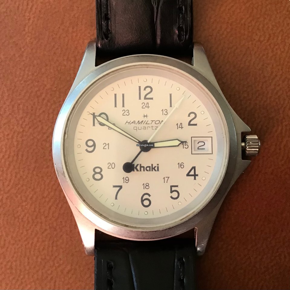 IMG_9081 Hamilton Mens watch Unisex Quartz Steel 9445 Replica 6