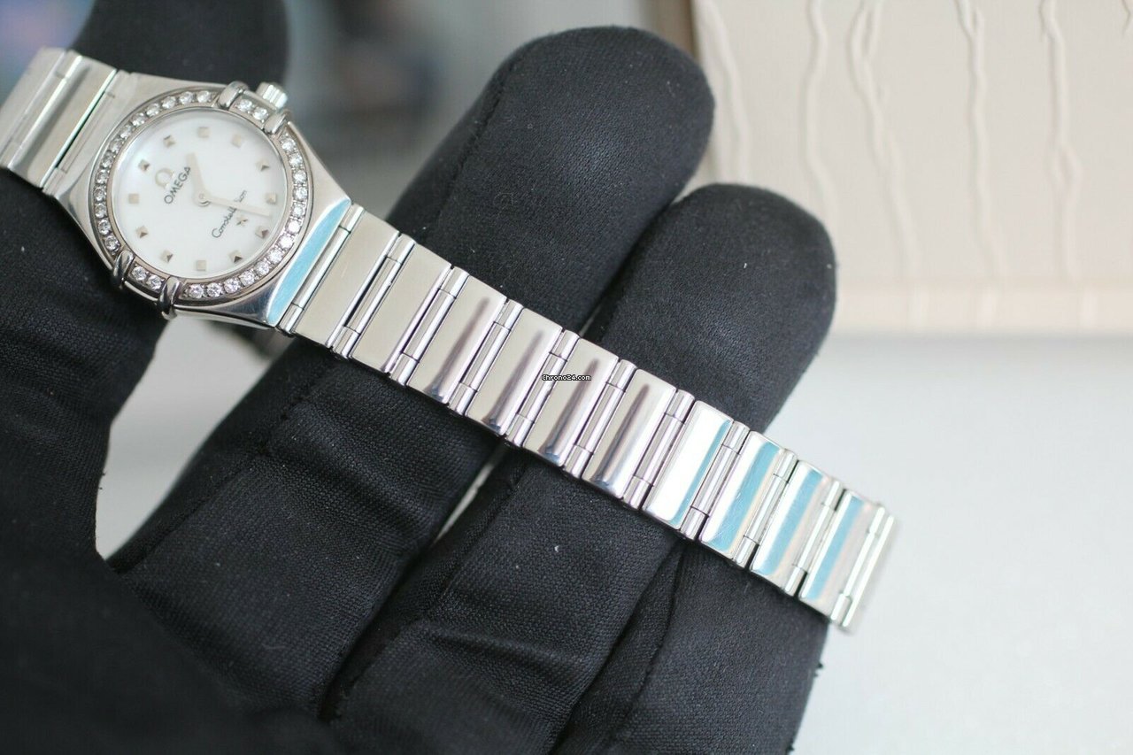 IMG_9081 Omega Constellation Quartz Womens watch Quartz Steel 1465.71.00 Replica 6