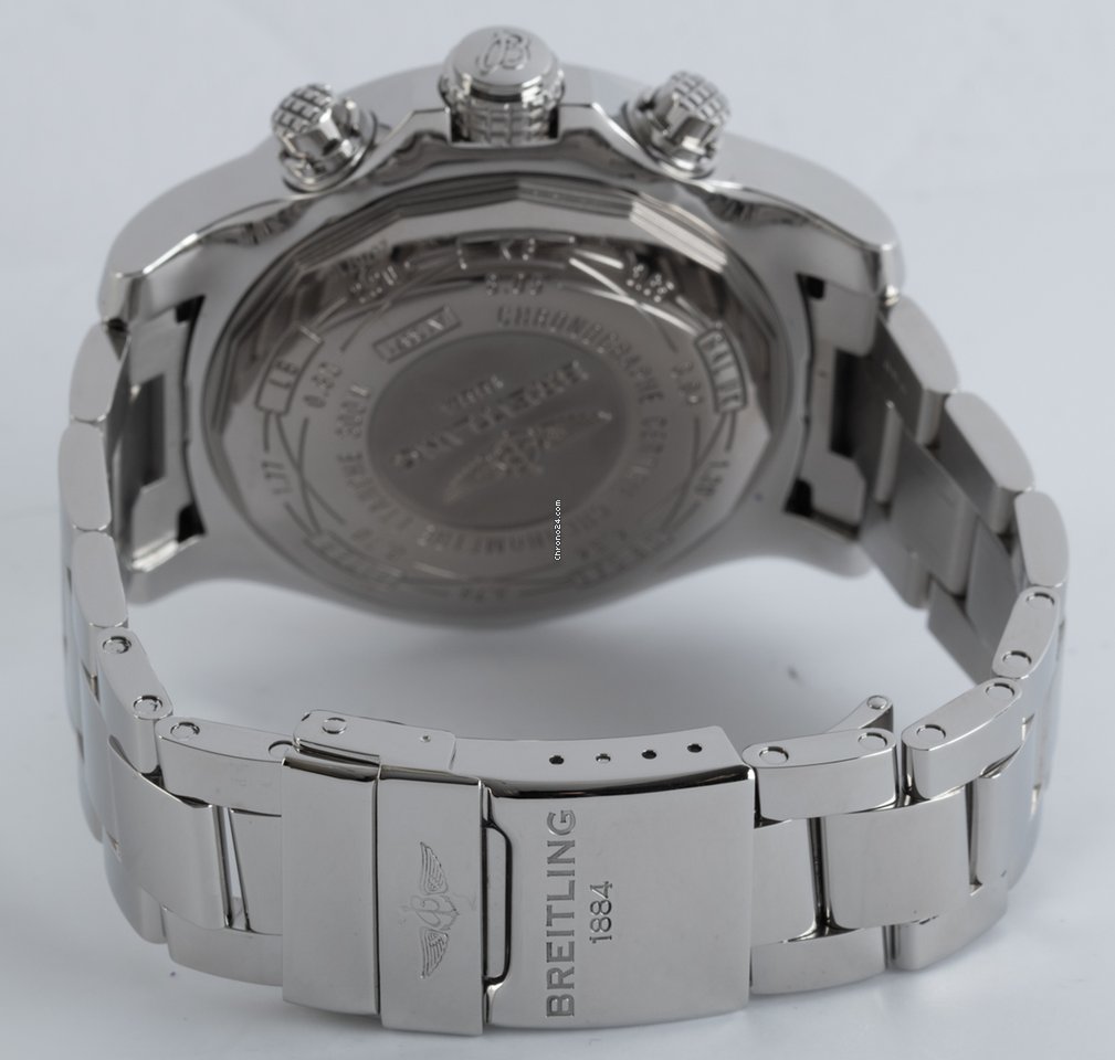 IMG_9081 Breitling Super Avenger II Mens watch Unisex Automatic Steel A1337111 BC28-168A Replica 6
