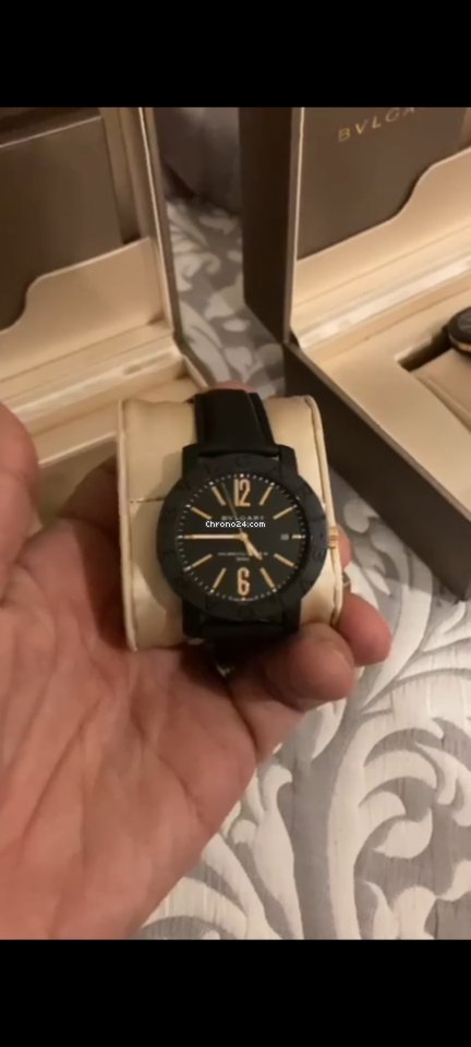 Bulgari Bulgari Mens watch Unisex Automatic Carbon 102248 Replica 6
