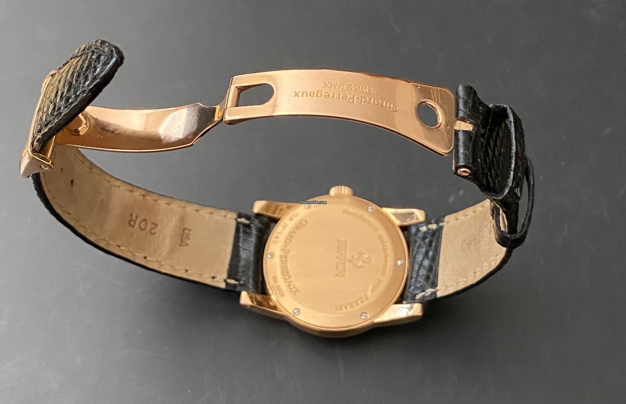IMG_9081 Girard Perregaux Ferrari Mens watch Unisex Automatic Rose gold 8025 Replica 6