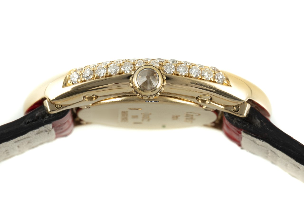 IMG_9081 Cartier Baignoire Womens watch Quartz Yellow gold 8057912 Replica 6